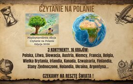 Galeria aktualności Nasze przedszkole na mapie świata &ndash; &bdquo;Czytanie na polanie 2026&rdquo;  5