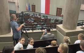 Galeria aktualności Wizyta w Sejmie Rzeczypospolitej Polskiej 14